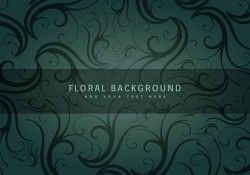Beautiful floral background Vector