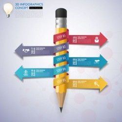 Business Infographic creative design 4455