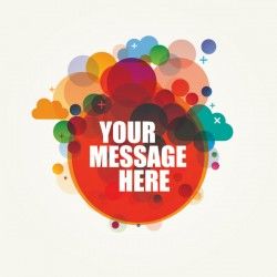 Cloudy Bubble Vector