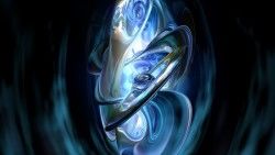 Alloy, Abstraction, Light, Blurred laptop 1366×768 HD Background