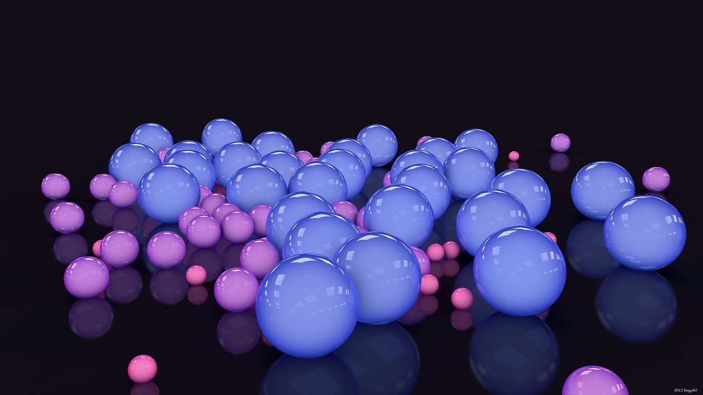 Balls, Glass, Bright, Background laptop 1366x768 HD Background png