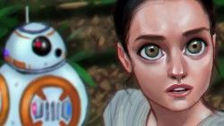 Rey, Star wars, The force awakens laptop 1366×768 HD Background