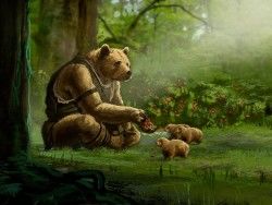 Witanlore, Dreamtime, Bear, Warrior, Ursa 1600×1200 HD Background