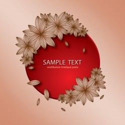 Floral Banner Vector