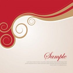 Golden Swirls Vector