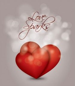Love Sparks Vector