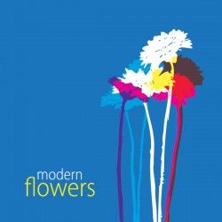 Modern Flowers Vector