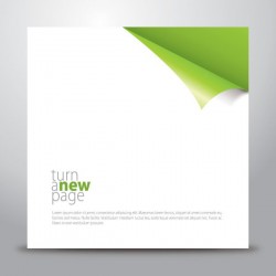 Turn a New Page Vector