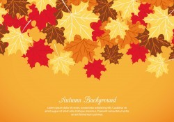 Autumn Vector Background Vector