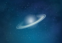 Beautful Space Background Vector