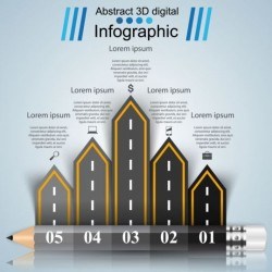 Business Infographic creative design 4510