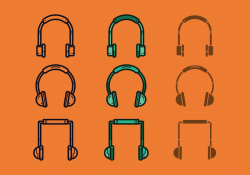 Free Head Phone Vector