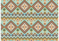 Native Abstract Pattern Background Vector