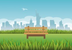 New York Illustration Vector