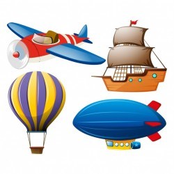 Transport vehicles collection