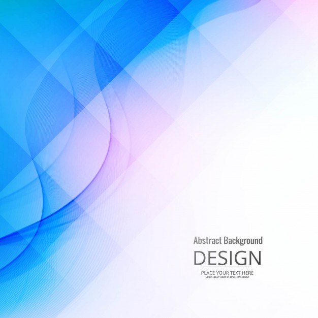 Abstract blue modern background