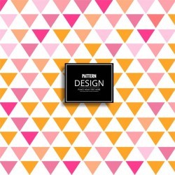 Modern geometric pattern background with triangular shapes