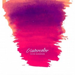 Modern pink watercolor background