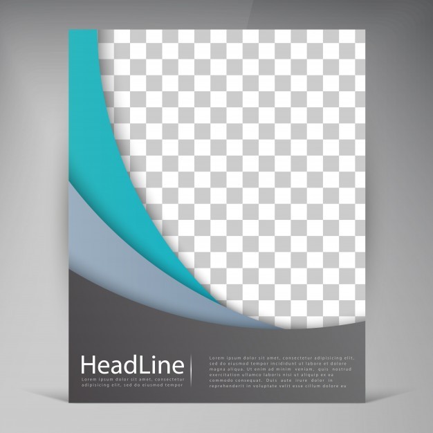 Abstract vector modern flyers brochure