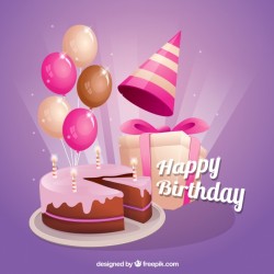 Birthday background design
