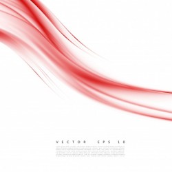 Red background curve