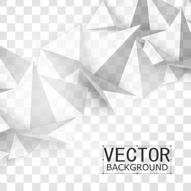 Vector Abstract geometric shape from gray