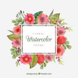 Watercolor backgorund design