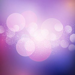 Christmas background with bokeh lights