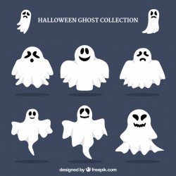 Halloween ghost collection