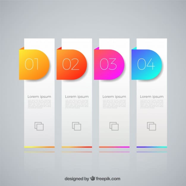 Infographic template with lovely style