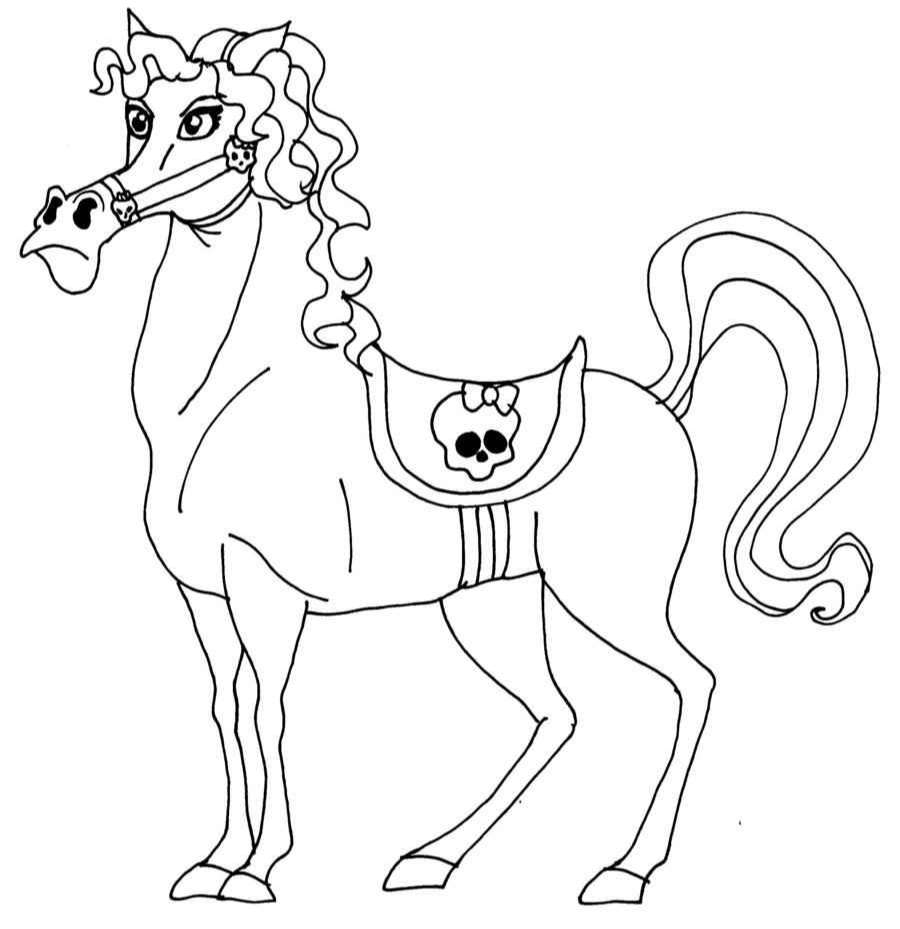 Headless Horseman Coloring Pages