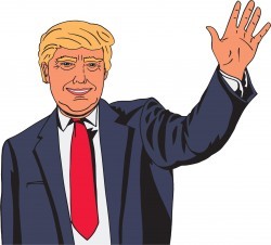 Donald Trump Cartoon Icons PNG