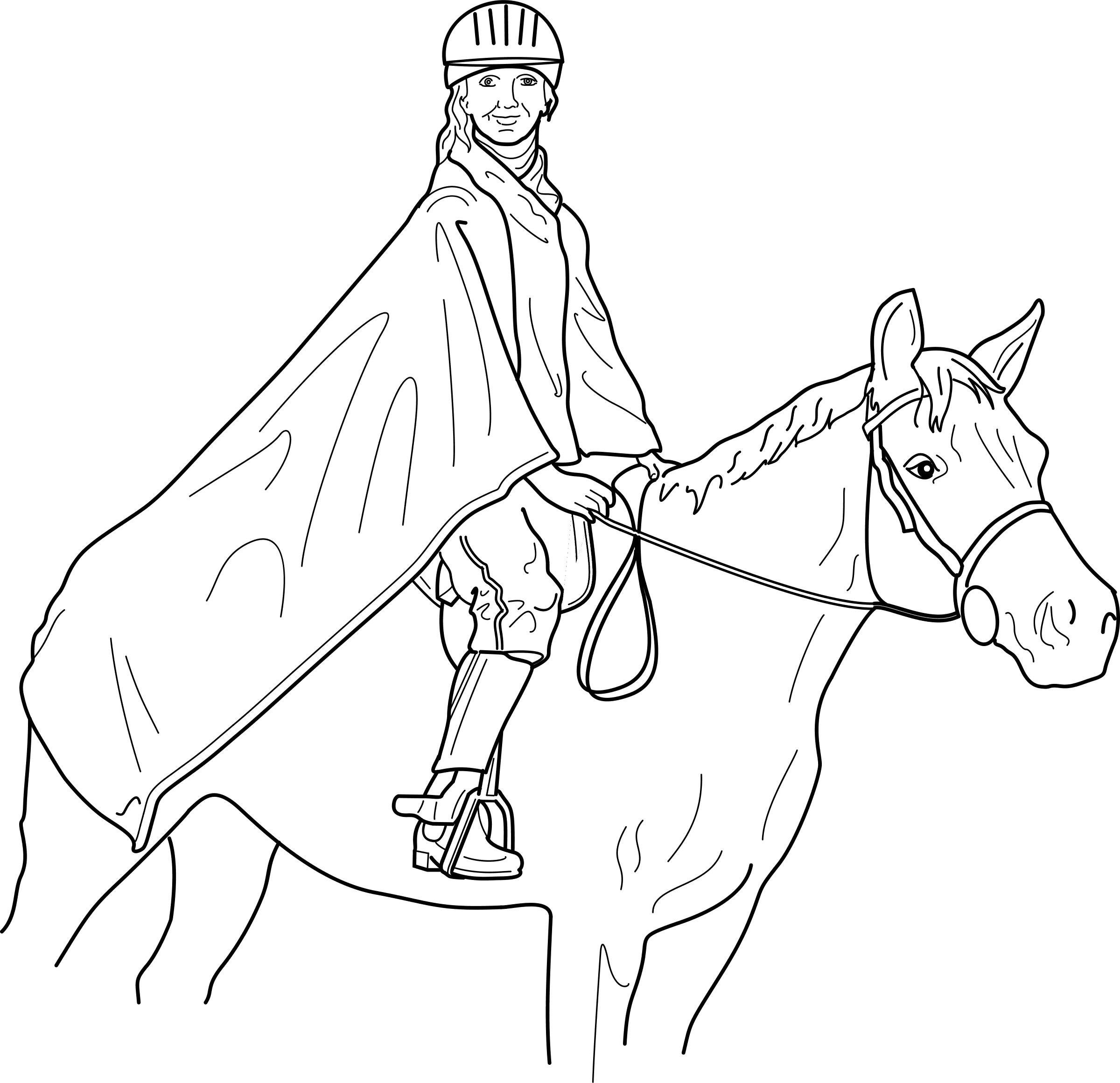 Horse and rider Icons PNG png