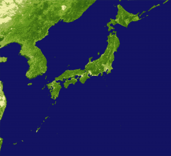 Japan in Asia Icons PNG