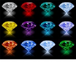 Colorful diamond vector illustration 01
