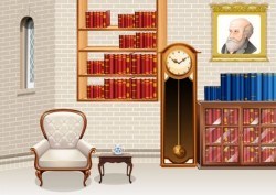 Indoor decorations design vectors set 11