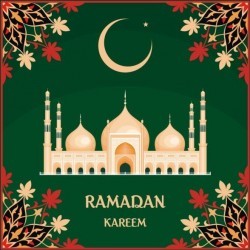 Ramadan mubarak background design vector 05