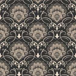 Vector damask seamless pattern background