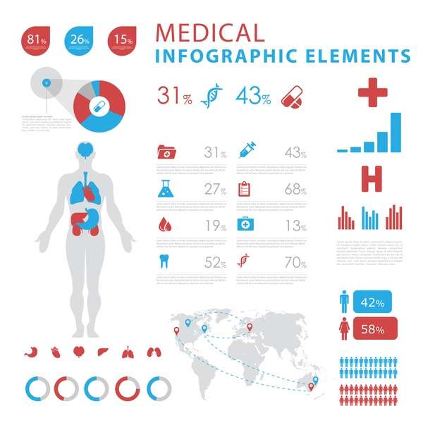 Vector medical infgraphic template 08 png