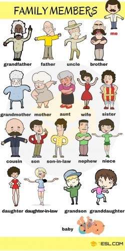 Family Members Tree