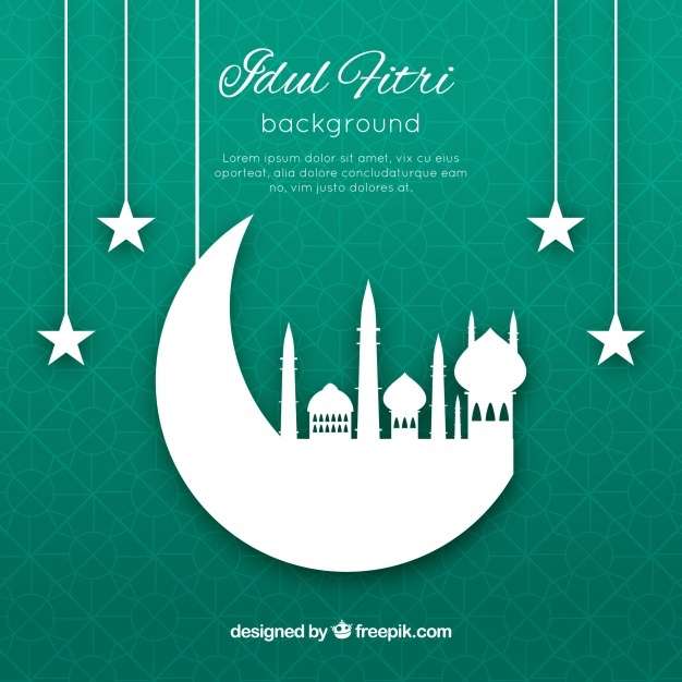 Download Background Vector Idul Fitri