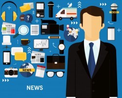 News concept background