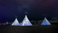 Wallpaper tents