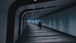 Wallpaper underground passage