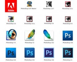 Adobe Photoshop Logo History