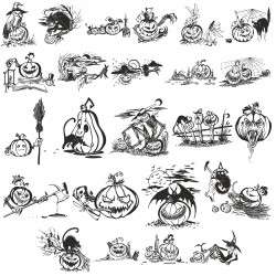 Halloween vector collection
