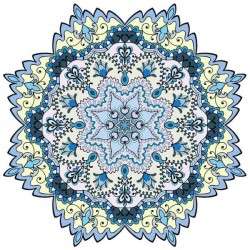 Mandala ornaments pattern vintage vector 01