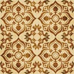 Retro kaleidoscope floral seamless pattern vector 10