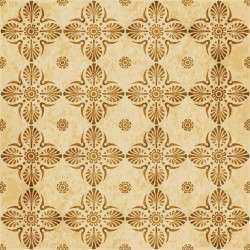 Retro kaleidoscope floral seamless pattern vector 11