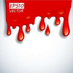 Blood drop effect background vector 02